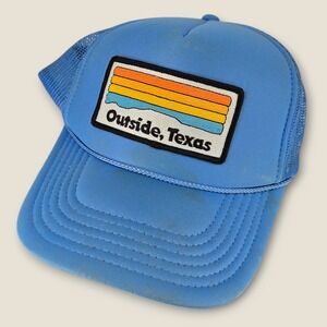 Outside, Texas Trucker Hat Hill Country Sunset 2020 Austin TX Voices Cap Outdoor